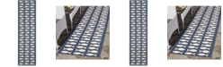 Safavieh Courtyard Navy and Beige 2'3" x 8' Sisal Weave Runner Area Rug